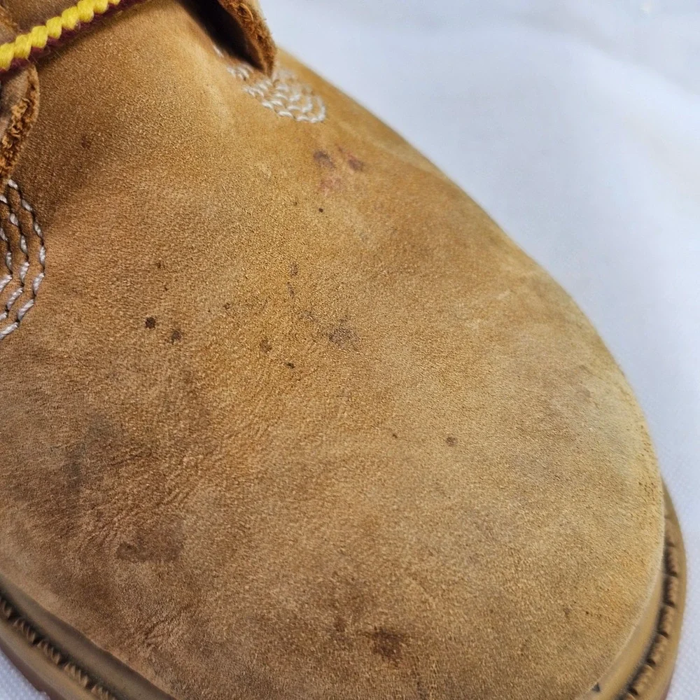 Timberland 12709 6 Inch Premium Waterproof Wheat Boots Boys Size 13 A6025‎